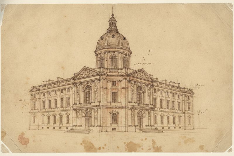 Sketch of Musée Rodin, Paris