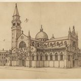 Sketch of The Frari, Venice